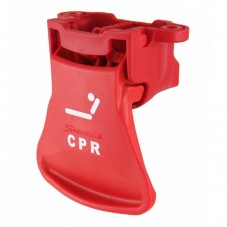 Maneta disparo vertical color rojo con logo CPR