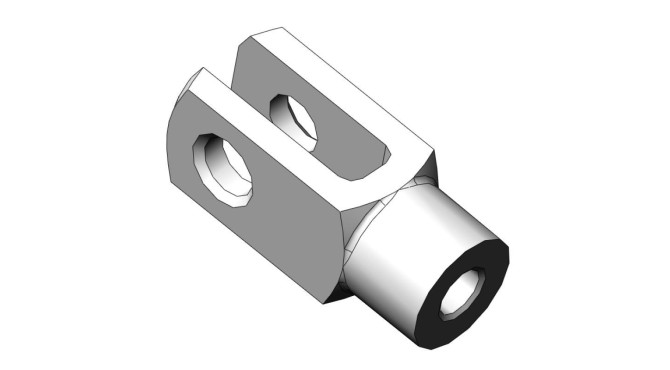 Terminal horquilla 4 mm (M4) · Resortes de Gas