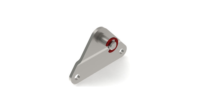 Escuadra chapa plana · Resortes de Gas Inox