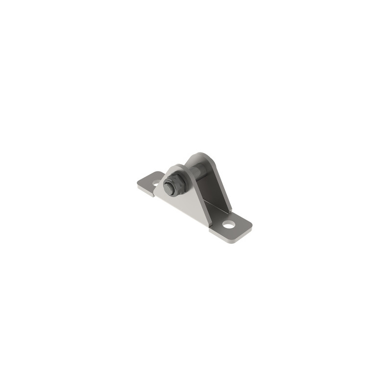Soporte con eje Ø8mm · Resortes de Gas Inox