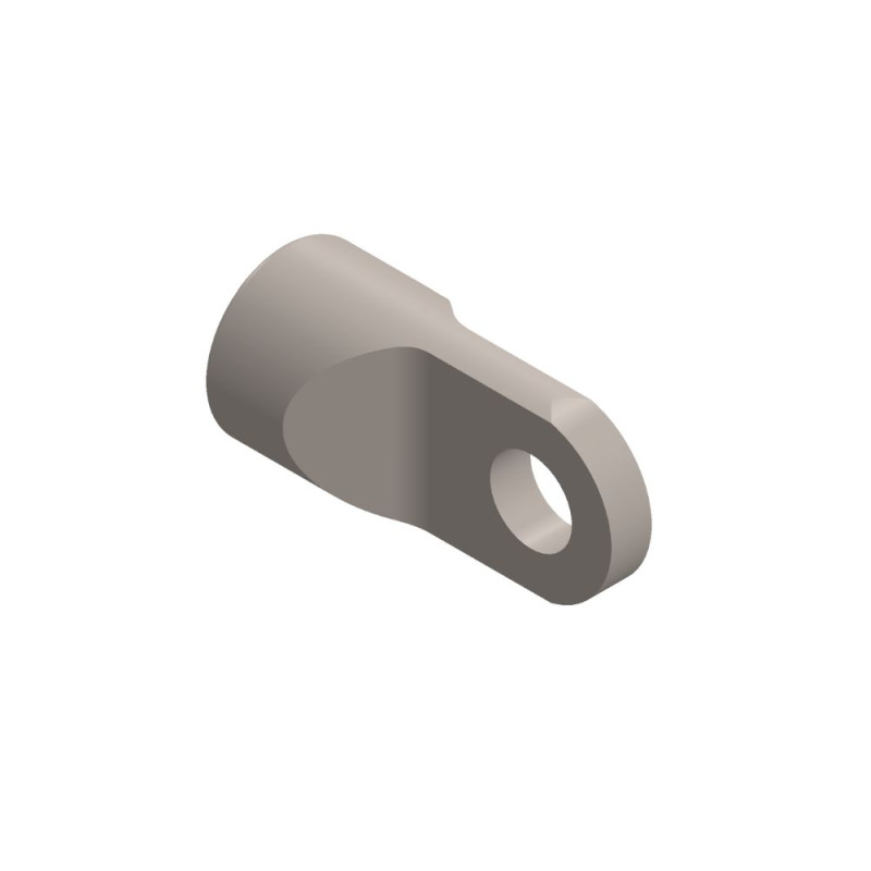 Terminal ojal inox Ø 6mm para M6 L20 h3 mm