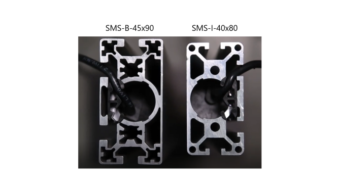 Pack 4 Actuadores SMS Bolt-on 600 Kg · Regulación Altura
