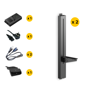 Columna Elevadora eléctrica JS36H5 Jiecang. 500 N | 30 mm/s