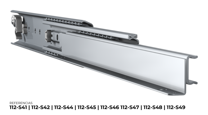 Guía telescópica Extracción Total ULF HD E 5620