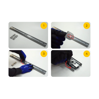 Guía telescópica Extracción Total ULF HD E 5620