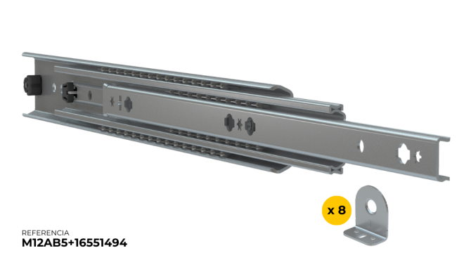 Guía telescópica Extracción Total ULF HD E 5620