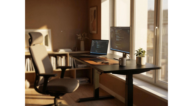 Estructura escritorio regulable en altura sit-stand