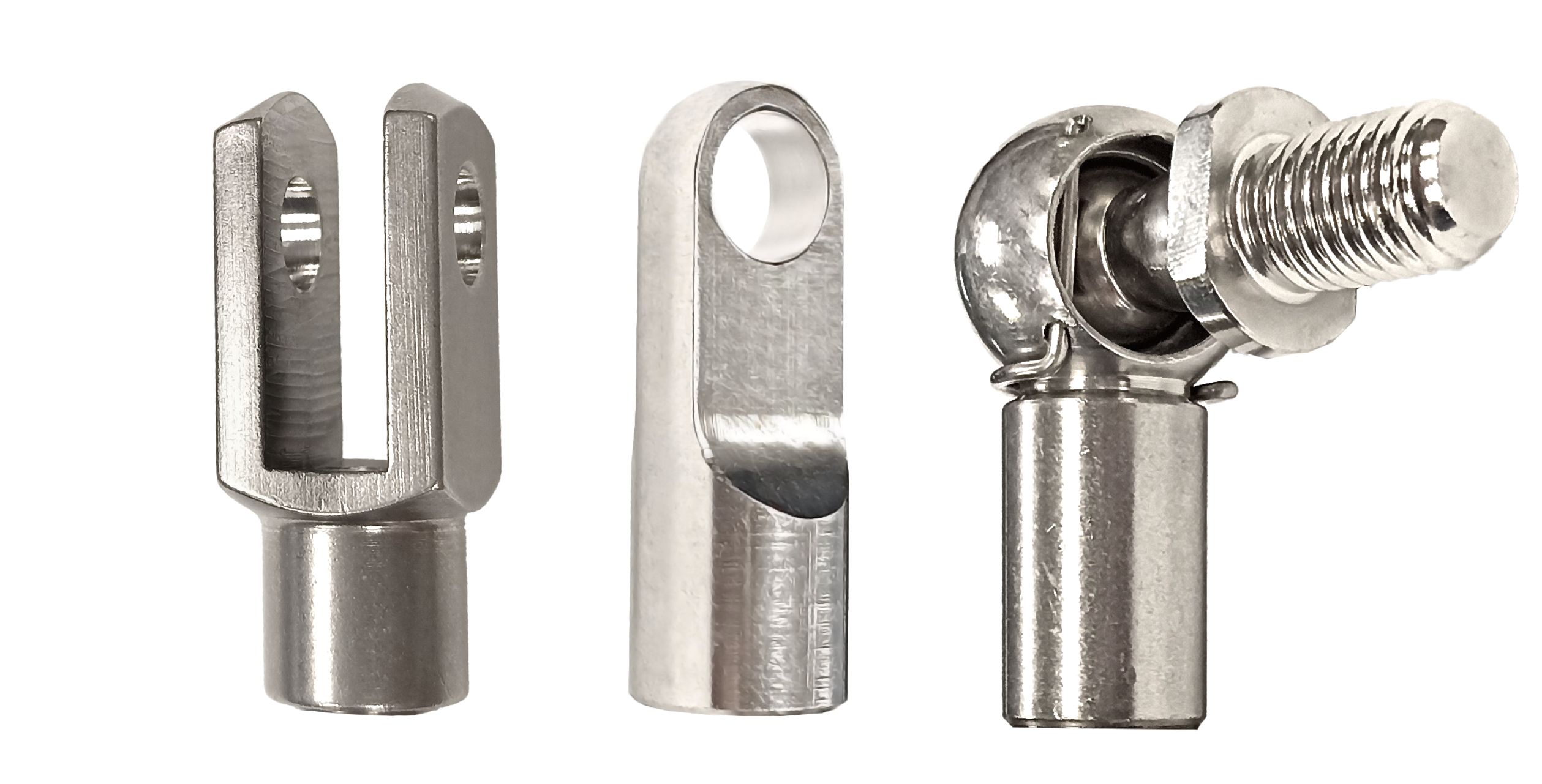 Terminales para Resortes de Gas Inox