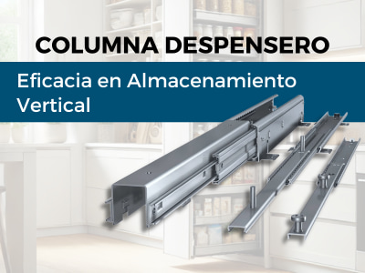 Columnas Despensero Extraíbles: Eficacia en Almacenamiento Vertical